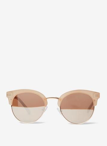 Dorothy Perkins Nude Round Sunglasses
