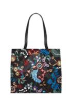 Dorothy Perkins Black Floral Lace Shopper Bag