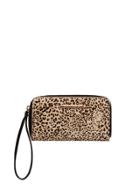 Dorothy Perkins Snow Leopard Faux Fur Purse