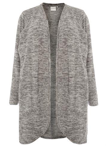 Dorothy Perkins *juna Rose Curve Grey Soft Touch Cardigan