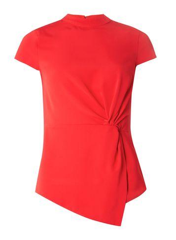 Dorothy Perkins Raspberry Twist Front T-shirt