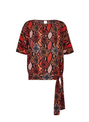 Dorothy Perkins *tall Multi Colour Snake Print Top