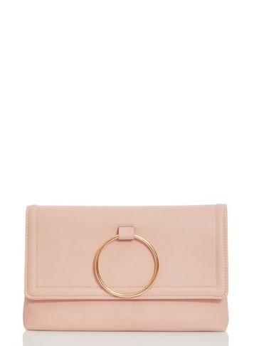 *quiz Nude Ring Detail Bag