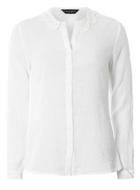 Dorothy Perkins Ivory Lace Collar Shirt