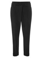 Dorothy Perkins Black Tie Waist Trousers