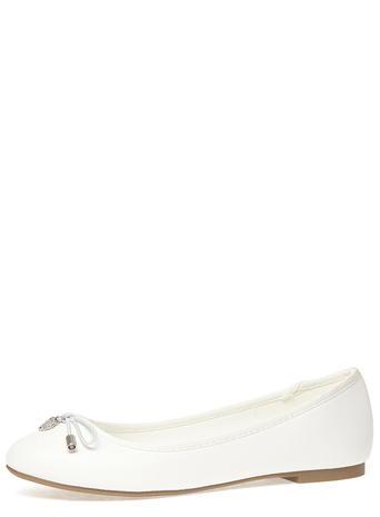 Dorothy Perkins White Charm Detail Round Pumps