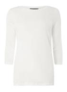 Dorothy Perkins Ivory Lace Shoulder Tee