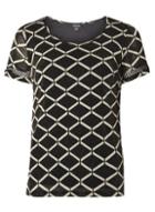Dorothy Perkins *solo Black Diamond Design T-shirt