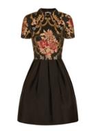 Dorothy Perkins *chi Chi London Multi Colour Jacquard Midi Skater Dress