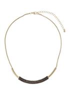 Dorothy Perkins Black Wrap Chain Necklace