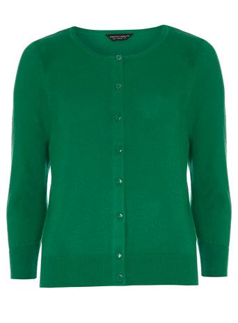 Dorothy Perkins Green Cotton Cardigan