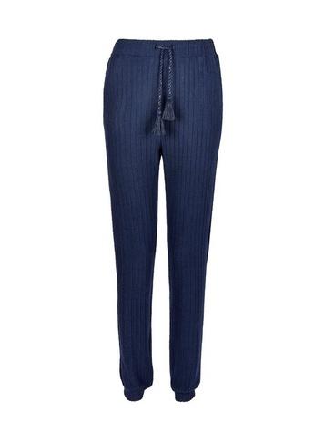 Dorothy Perkins Navy Ribbed Joggers