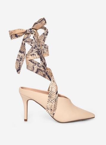 Dorothy Perkins Ecru 'estelle' Court Shoes