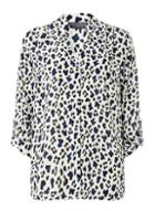 Dorothy Perkins *tall Multi Colour Leopard Print Shirt