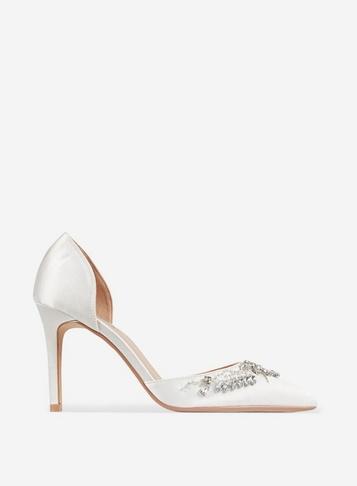 *showcase White 'edelweiss' Court Shoes