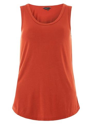 Dorothy Perkins Rust Viscose Vest