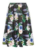 Dorothy Perkins Black Floral Co-ord Full Skirt