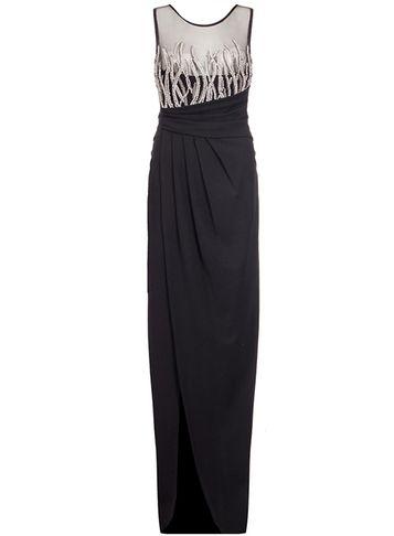 Dorothy Perkins *quiz Woven Mesh Maxi Dress