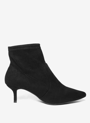 Dorothy Perkins Wide Fit 'martine' Kitten Heel Boots