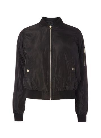 Dorothy Perkins Black Ma1 Bomber Jacket