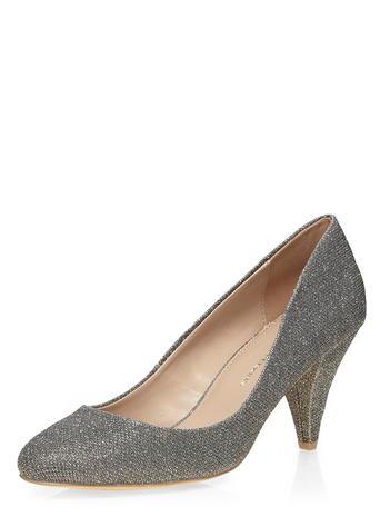 Dorothy Perkins Pewter 'cava' Mid Court Shoes