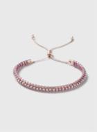 Dorothy Perkins Cup Chain Pink Thread Bangle