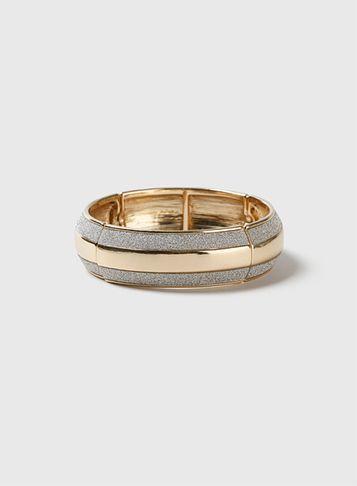 Dorothy Perkins Glitter Stretch Bangle