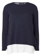 Dorothy Perkins Navy Tie Side