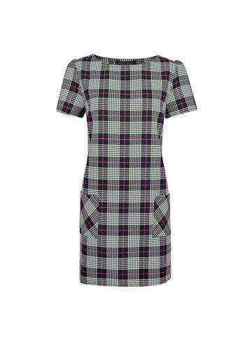 Dorothy Perkins Pink And Black Check Tunic