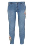 Dorothy Perkins Petite Embroidered Jeans