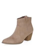 Dorothy Perkins Stone 'amber' Western Boots