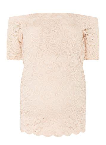 Dorothy Perkins *mamalicious Blush Lace Bardot Top