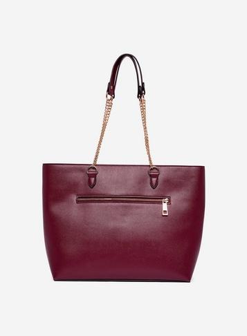 Dorothy Perkins Berry Zip Front Shopper Bag