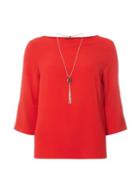 Dorothy Perkins Red Chain Top