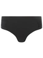 Dorothy Perkins *black Plain High Waist Bikini Bottoms