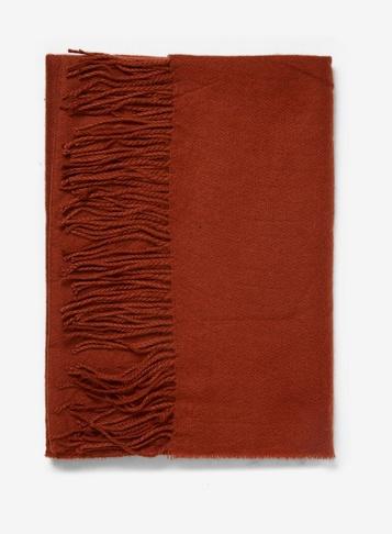 Dorothy Perkins Rust Plain Acrylic Scarf