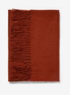 Dorothy Perkins Rust Plain Acrylic Scarf