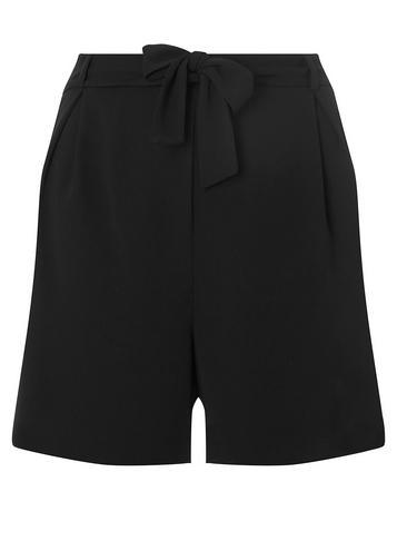 Dorothy Perkins *dp Curve Black Belted Shorts