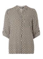 Dorothy Perkins Geometric Collarless Shirt