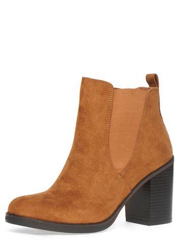 Dorothy Perkins 'lateo' Tan Block Heel Boots