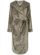 Dorothy Perkins Grey Clipped Sparkle Hood Robe