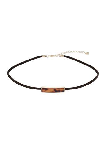 Dorothy Perkins Brown Suede Choker