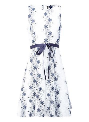 Dorothy Perkins *white Embroidered Dress