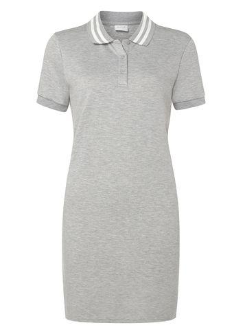 Dorothy Perkins *vila Light Grey Polo Dress
