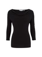 Dorothy Perkins *tall Black Cowl Neck Top