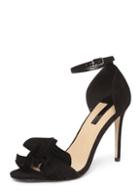 Dorothy Perkins Black 'sway' Ruffle Sandals