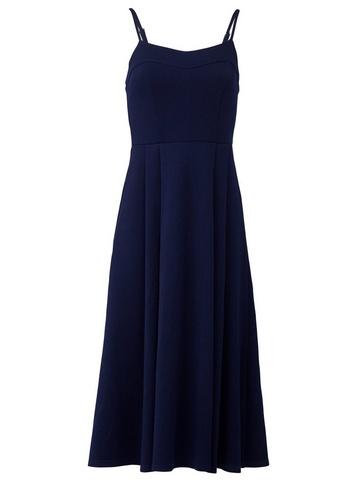*izabel London Navy Camisole Style Midi Dress