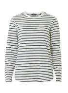 Dorothy Perkins Navy Striped Top