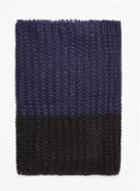 Dorothy Perkins Navy And Black Knitted Snood