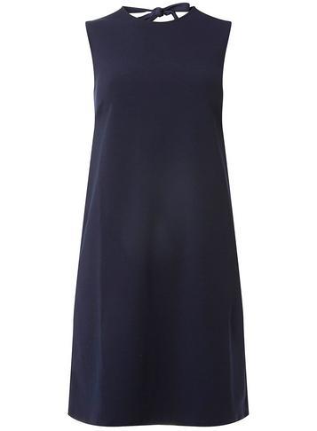 Dorothy Perkins Navy Bow Tied Back Shift Dress